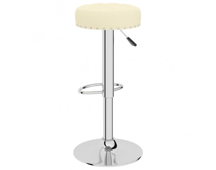 Sonata H Бар табуретки, 2 бр, кремави, текстил