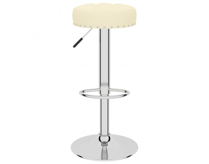 Sonata H Бар табуретки, 2 бр, кремави, текстил