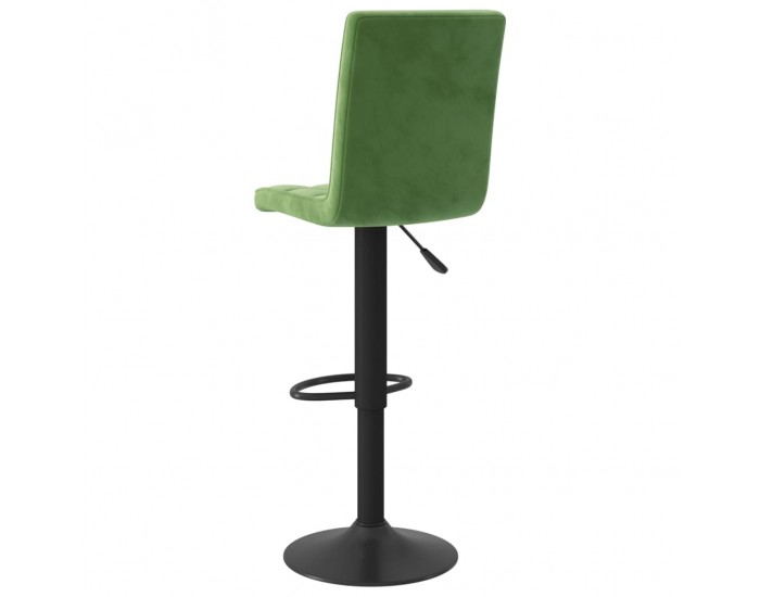 Sonata H Бар табуретка, тъмнозелена, кадифе