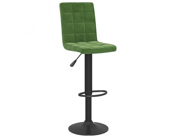 Sonata H Бар табуретка, тъмнозелена, кадифе