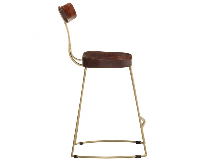 Sonata H Бар табуретки, 2 бр, 49x43x79 см, мангово масив дърво