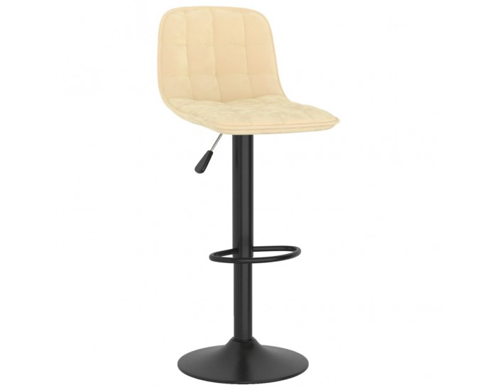 Sonata H Бар табуретки, 2 бр, кремави, кадифе Sonata H Бар табуретки, 2 бр, кремави, кадифе