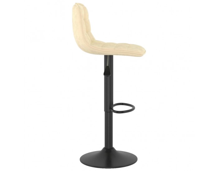 Sonata H Бар табуретки, 2 бр, кремави, кадифе Sonata H Бар табуретки, 2 бр, кремави, кадифе