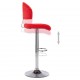 Sonata H Бар табуретка, червена, изкуствена кожа