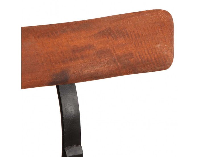 Sonata H Бар табуретки, 2 бр, 49x43x103 см, мангово масив дърво