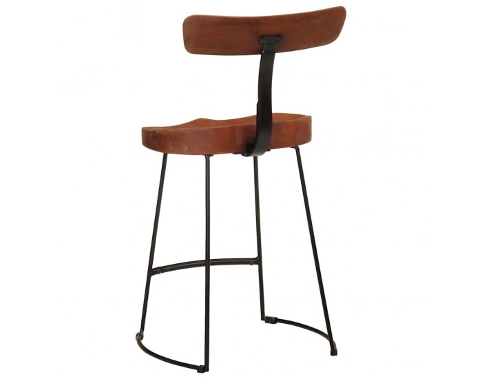 Sonata H Бар табуретки, 2 бр, 49x43x79 см, мангово масив дърво