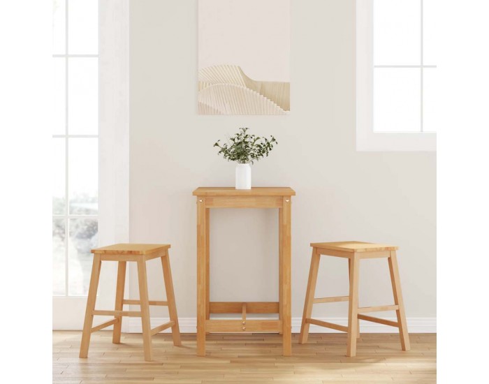 Sonata H Бар столове 2 бр. масивна дървесина гума