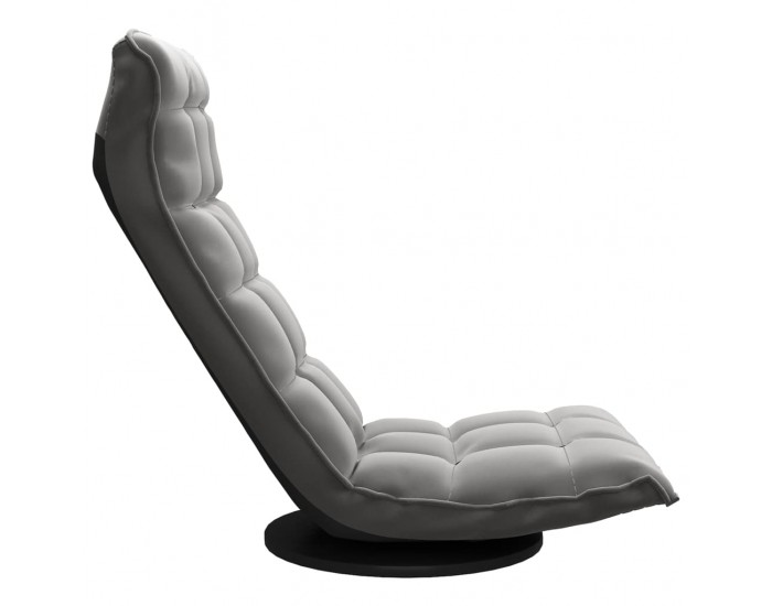 Sonata H Въртящ се подов стол, тъмносив, кадифе