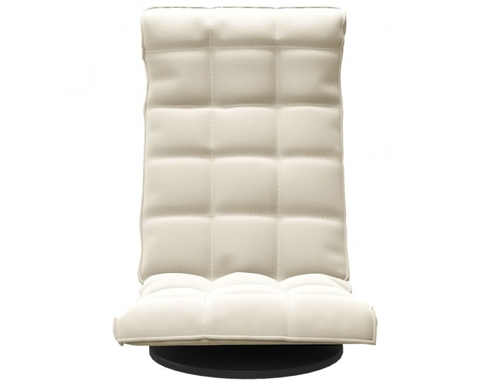 Sonata H Въртящ се подов стол, кремав, кадифе