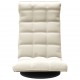 Sonata H Въртящ се подов стол, кремав, кадифе