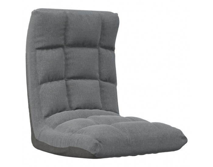 Sonata H Сгъваем подов стол, светлосив, текстил