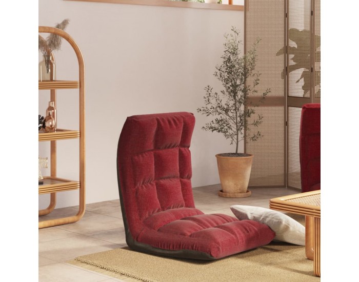 Sonata H Сгъваем подов стол, виненочервен, текстил Sonata H Сгъваем подов стол, виненочервен, текстил