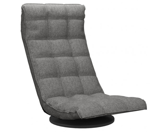 Sonata H Въртящ се подов стол, светлосив, текстил