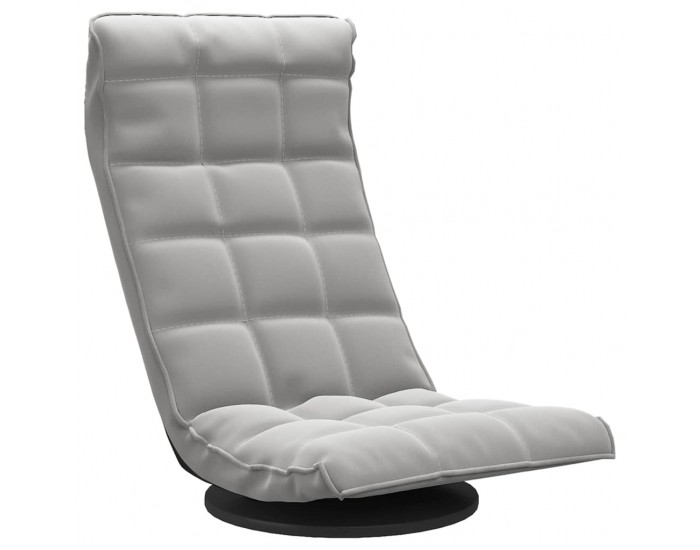 Sonata H Въртящ се подов стол, светлосив, кадифе