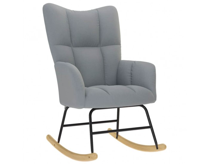 Sonata H Люлеещ стол, светлосив, текстил