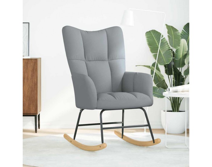 Sonata H Люлеещ стол, светлосив, текстил