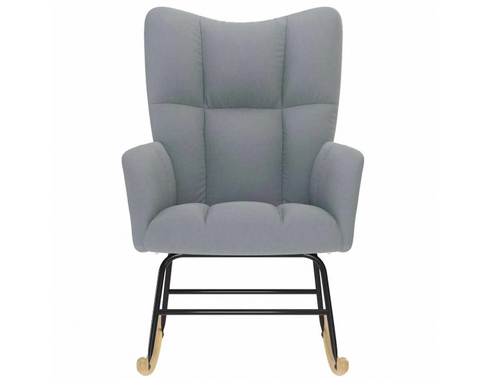 Sonata H Люлеещ стол, светлосив, текстил