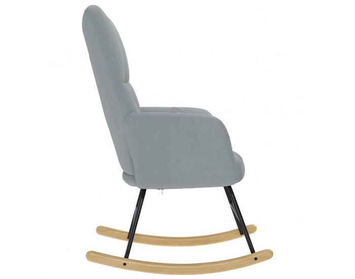 Sonata H Люлеещ стол, светлосив, текстил