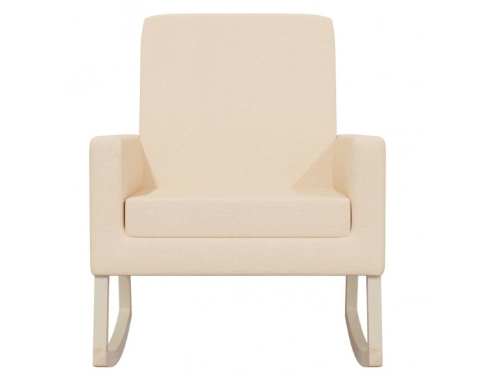 Sonata H Люлеещ се стол, кремав, текстил