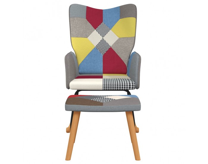 Sonata H Люлеещ стол с табуретка, пачуърк, плат