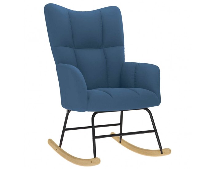 Sonata H Люлеещ се стол, син, текстил