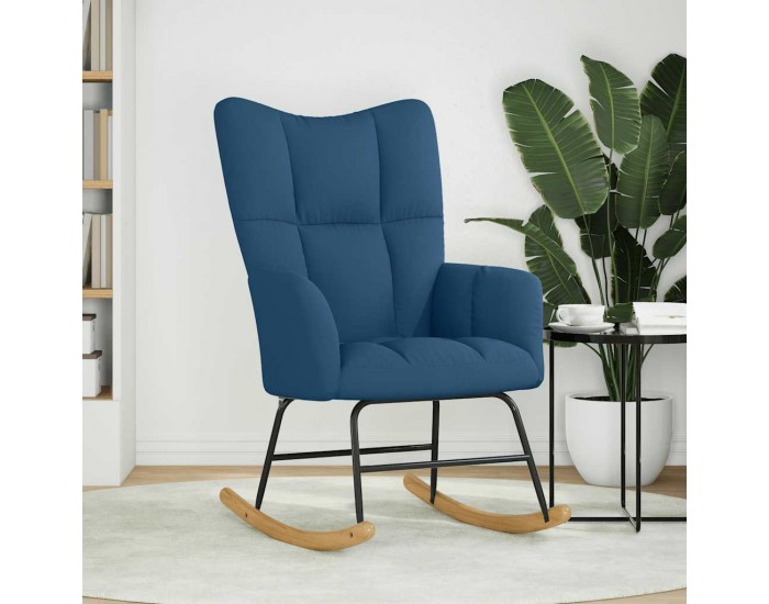 Sonata H Люлеещ се стол, син, текстил