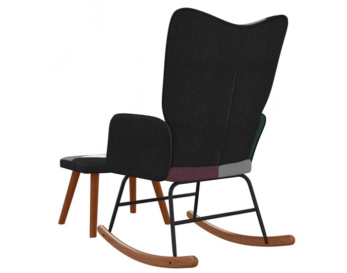 Sonata H Люлеещ стол с табуретка, пачуърк, плат