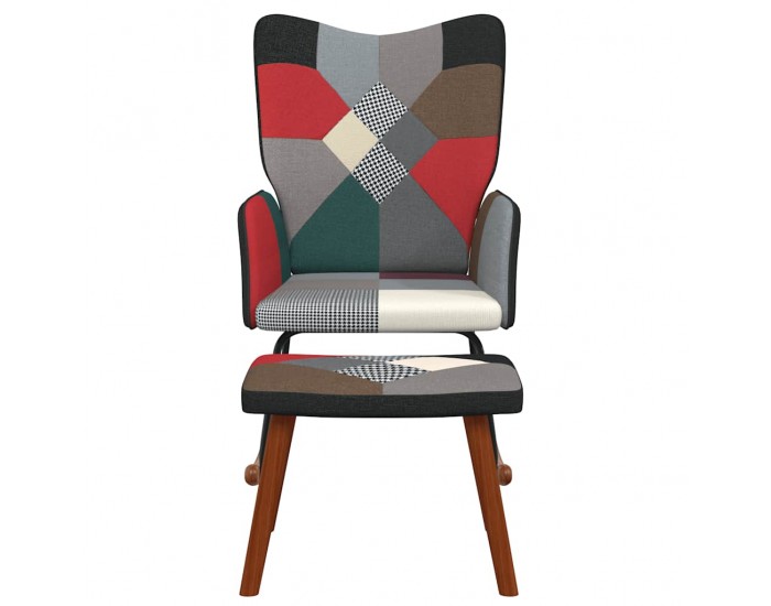 Sonata H Люлеещ стол с табуретка, пачуърк, плат