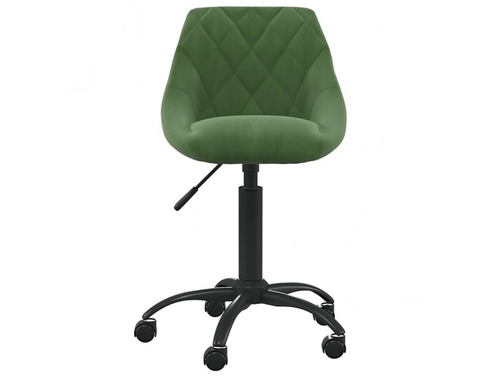 Sonata H Трапезен стол, тъмнозелен, кадифе