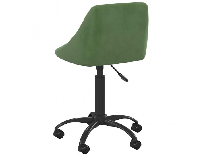 Sonata H Трапезен стол, тъмнозелен, кадифе