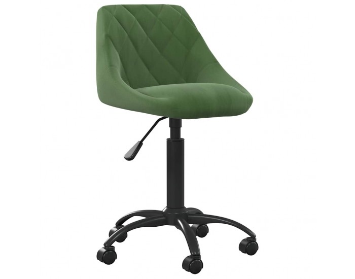 Sonata H Трапезен стол, тъмнозелен, кадифе