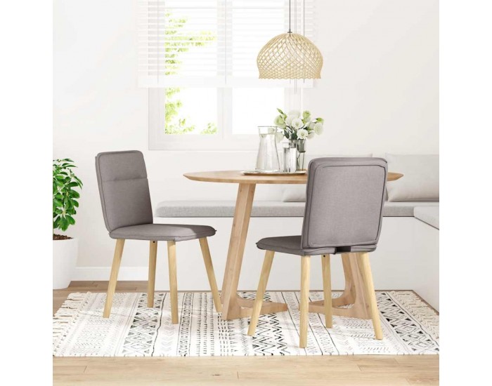 Sonata H Трапезни столове, 2 бр, таупе, текстил