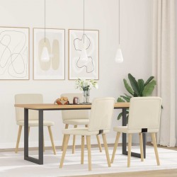 Sonata H Трапезни столове, 4 бр, лен - Трапезни столове
