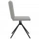 Sonata H Трапезни столове, 4 бр, облачно сиви, текстил