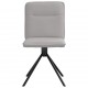 Sonata H Трапезни столове, 4 бр, облачно сиви, текстил