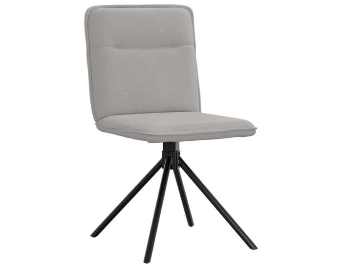 Sonata H Трапезни столове, 4 бр, облачно сиви, текстил