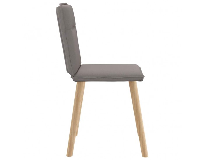 Sonata H Трапезни столове, 6 бр, таупе, плат