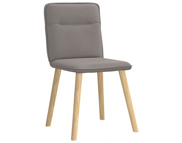 Sonata H Трапезни столове, 6 бр, таупе, плат