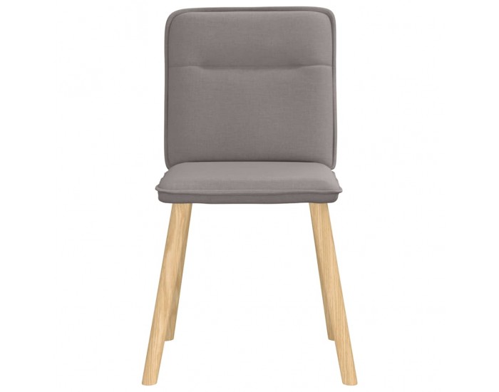 Sonata H Трапезни столове, 6 бр, таупе, плат