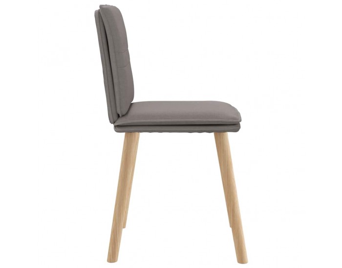 Sonata H Трапезни столове, 6 бр, таупе, плат