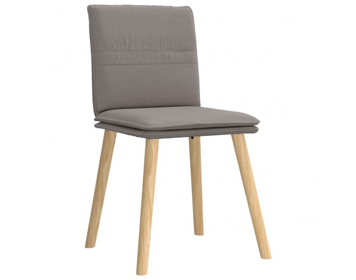 Sonata H Трапезни столове, 6 бр, таупе, плат