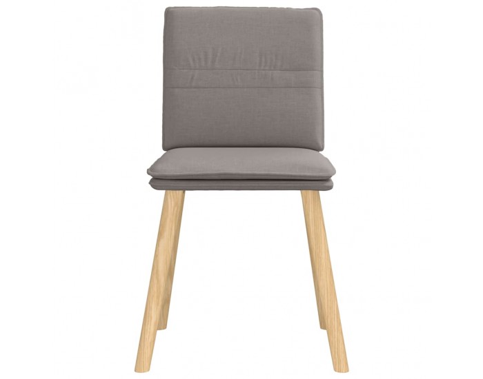 Sonata H Трапезни столове, 6 бр, таупе, плат