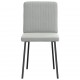Sonata H Трапезни столове, 4 бр, светлосиви, кадифе