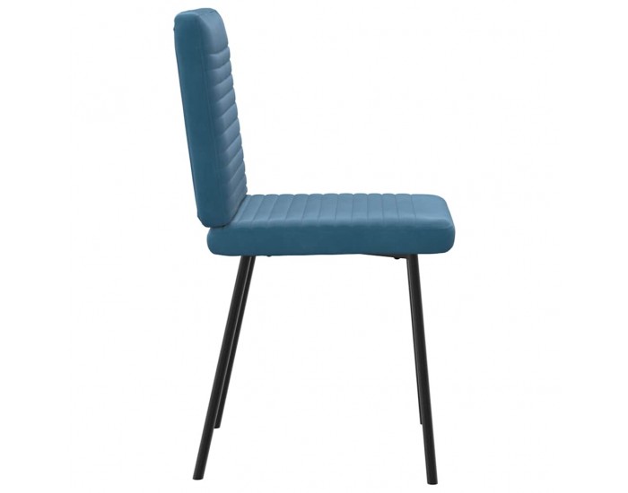 Sonata H Трапезни столове, 2 бр, сини, кадифе