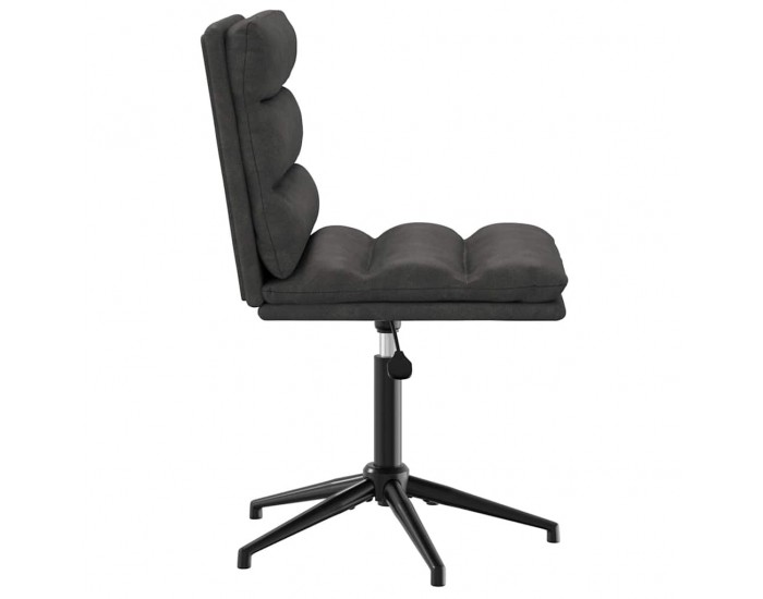 Sonata H Трапезни столове, 6 бр, черни, изкуствена кожа