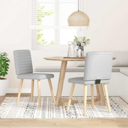 Sonata H Трапезни столове 2 бр Cloud сив плат - Столове