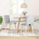 Sonata H Трапезни столове 2 бр Cloud сив плат