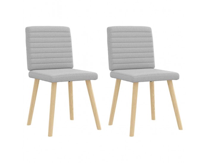 Sonata H Трапезни столове 2 бр Cloud сив плат