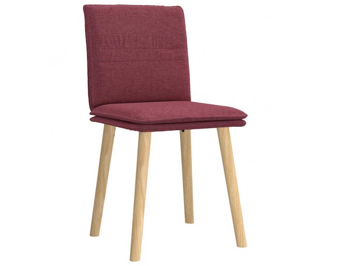 Sonata H Трапезни столове, 2 бр, виненочервени, текстил