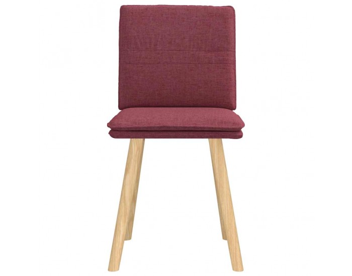 Sonata H Трапезни столове, 2 бр, виненочервени, текстил